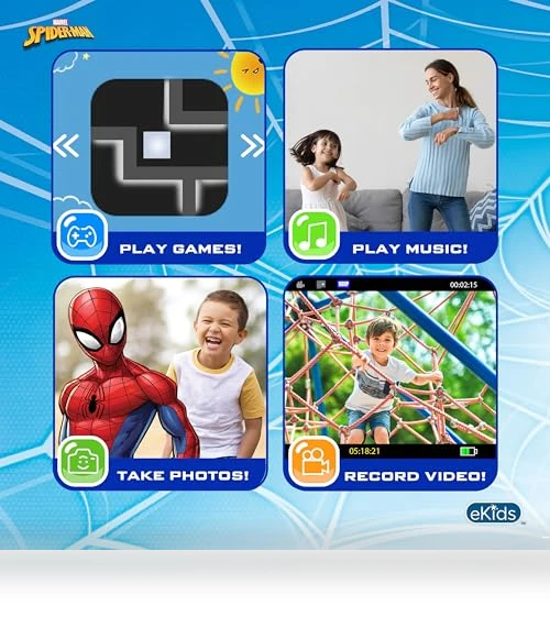 Spiderman Kids Camera — Interactive Learning Devices, eKids