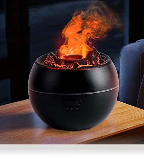 Volcano Fire Flame Aromatherapy Diffuser — Diffusers, Yaledi