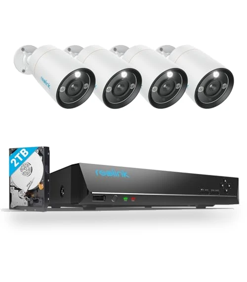 Wired Security Camera System — Outdoor Security Cameras, Reolink