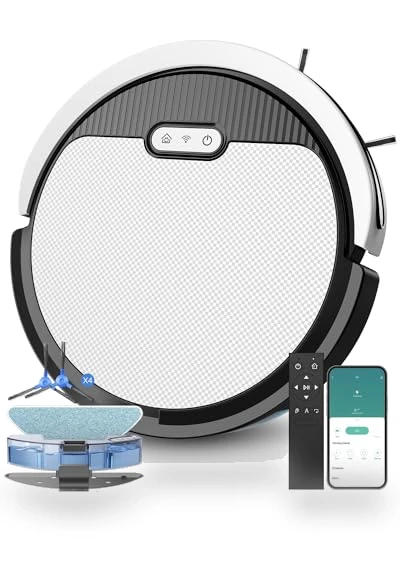 2 in 1 Robot Vacuum and Mop Combo — Smart Cleaning Robots, Pureatic