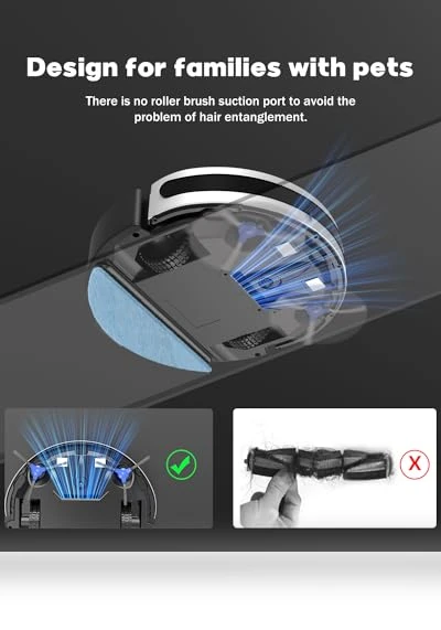 2 in 1 Robot Vacuum and Mop Combo — Smart Cleaning Robots, Pureatic
