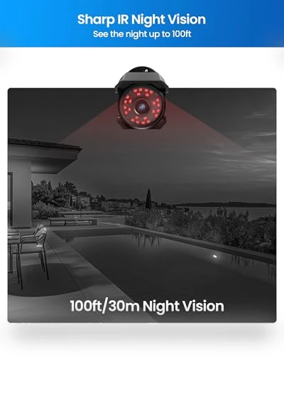 4K 8CH PoE Security Camera System — Security Cameras, ZOSI