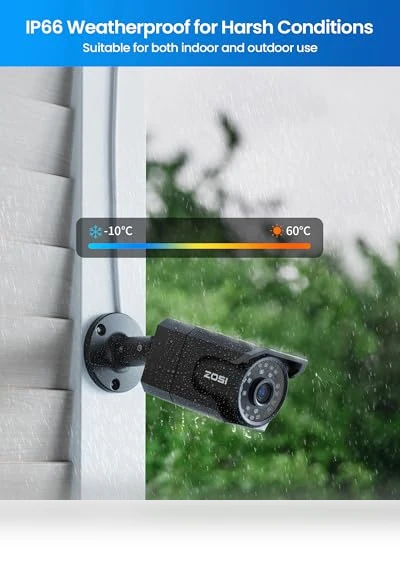 4K 8CH PoE Security Camera System — Security Cameras, ZOSI
