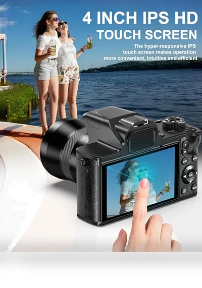 4K Digital Camera for Photography — Camcorder, banflower