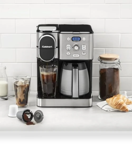 Coffee Center 10-Cup Thermal Coffeemaker and Single-Serve Brewer — Coffee & Espresso Combos, Cuisinart