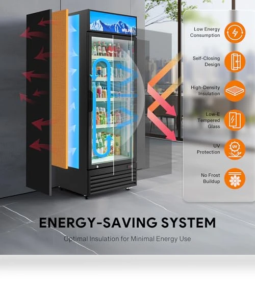 Commercial Refrigerator — Drink Coolers, Wilprep