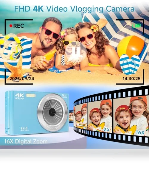 Digital Camera for Teens — Compact Digital Cameras, SMARTKLIK
