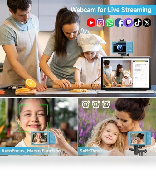 Digital Camera for Teens — Compact Digital Cameras, SMARTKLIK