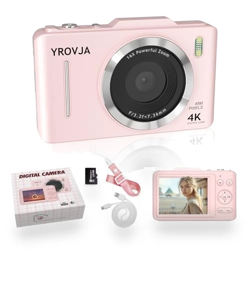 Digital Camera with 128GB Card — Compact Digital Cameras, ZHIXJIA
