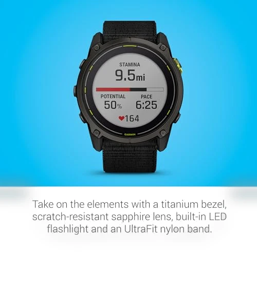 Enduro 3 Ultraperformance GPS Smartwatch — GPS Units, Garmin