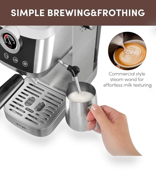 Espresso Machine — Coffee & Espresso Combos, wirsh