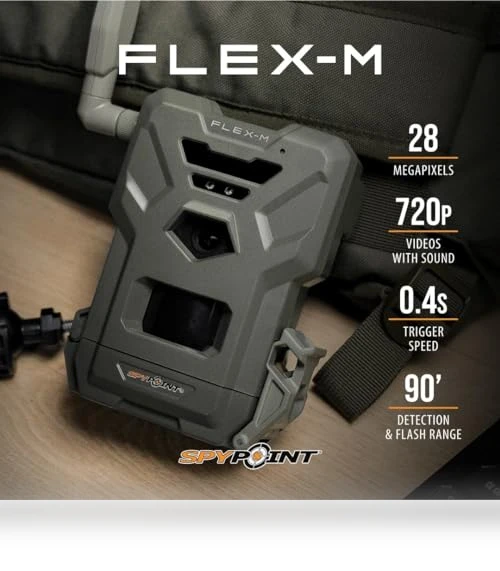 Flex-M Twin Pack Cellular Trail Cameras — Outdoor & Wildlife Cameras, SPYPOINT