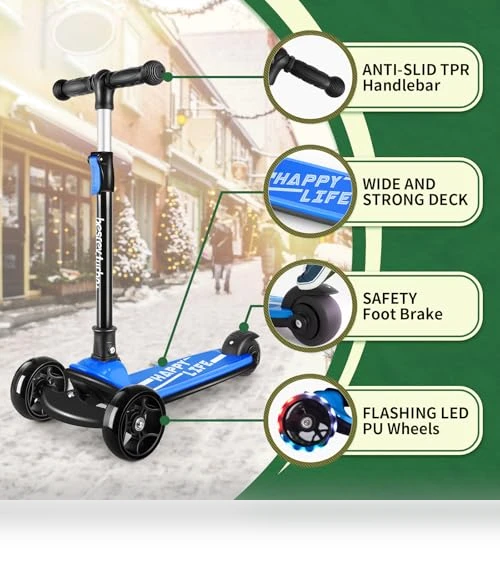 Kick Scooter for Kids — Push Scooters, besrey