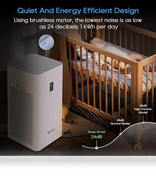 Large Room Air Purifier — Activated Carbon Air Purifiers, Lifubide
