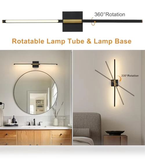 LED Wall Sconces Set of 2 — Wall Lighting, ZEBALINE