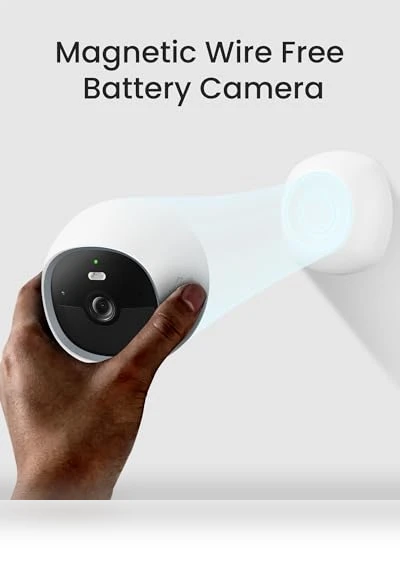 Magnetic Indoor Outdoor Camera — Smart Home Security, youkey