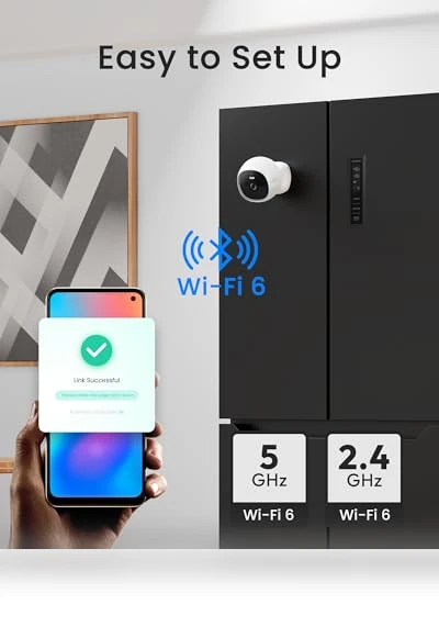 Magnetic Indoor Outdoor Camera — Smart Home Security, youkey