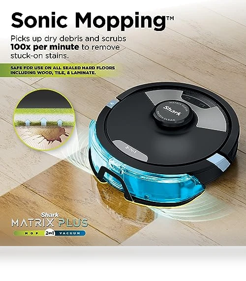 Matrix Plus 2in1 Robot Vacuum & Mop — Vacuums, Shark