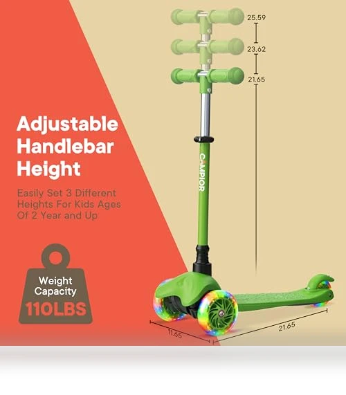 Mini 3 Wheel Scooter for Kids — Electric Vehicles, Campior