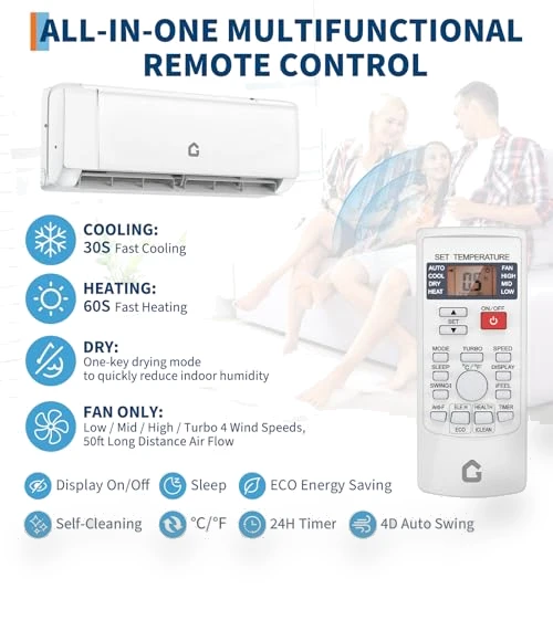 Mini Split Air Conditioner & Heater — Cooling Solutions, JustSmart