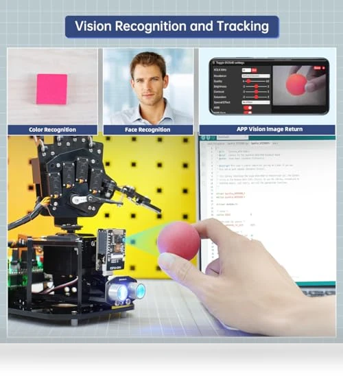 Open Source AI Bionic Robotic Hand — Robotic Enhancements, Hiwonder