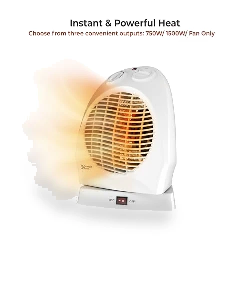 Oscillating Space Heater — Portable Heating Solutions, Comfort Zone
