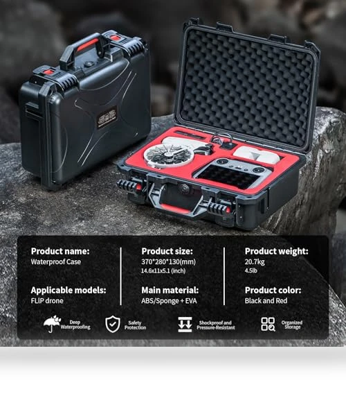 Portable Hard Waterproof Case — Camera Bags & Accessories, LiweiNova