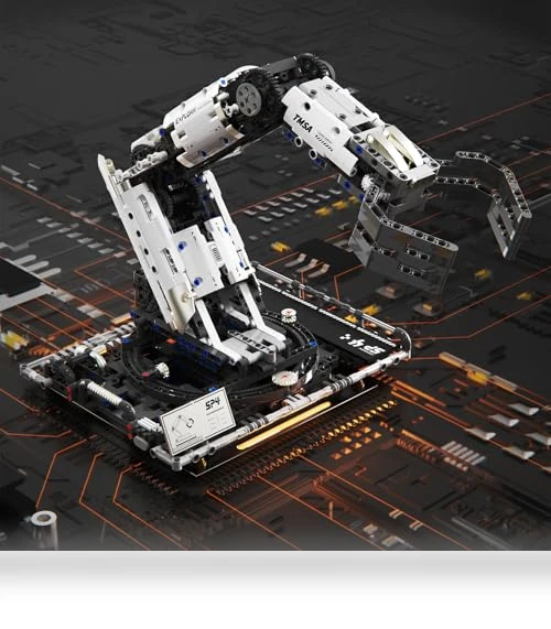 Programmable Multi-Axis Robotic Arm Building Kit — Construction Kits, VANLINNY