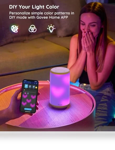 RGBIC Table Lamp — Creative Lighting Solutions, Govee