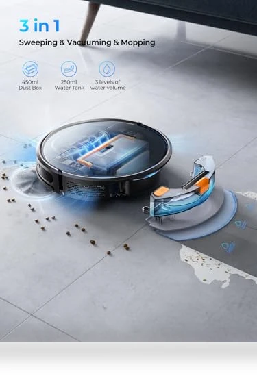 Robot Vacuum and Mop — Smart Cleaning Robots, Laresar Clean