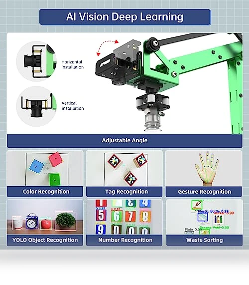Robotic Arm Kit — Robotic Enhancements, Hiwonder