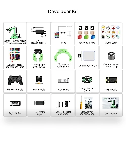 Robotic Arm Kit — Robotic Enhancements, Hiwonder