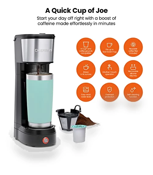 Single Serve Coffee Maker — Brewing Excellence, Chefman