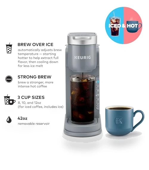 Single Serve K-Cup Pod Iced Coffee Maker — Coffee Makers, Keurig