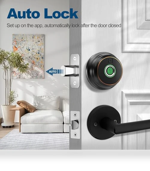 Smart Deadbolt Lock — Locks, GeekTale