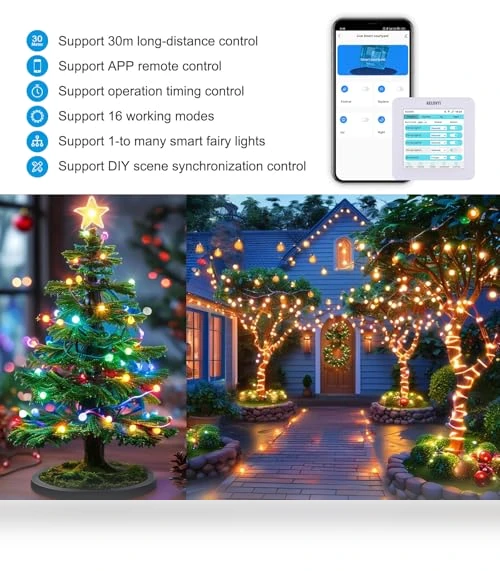 Smart Fairy Lights — String Lights, AELOVTI