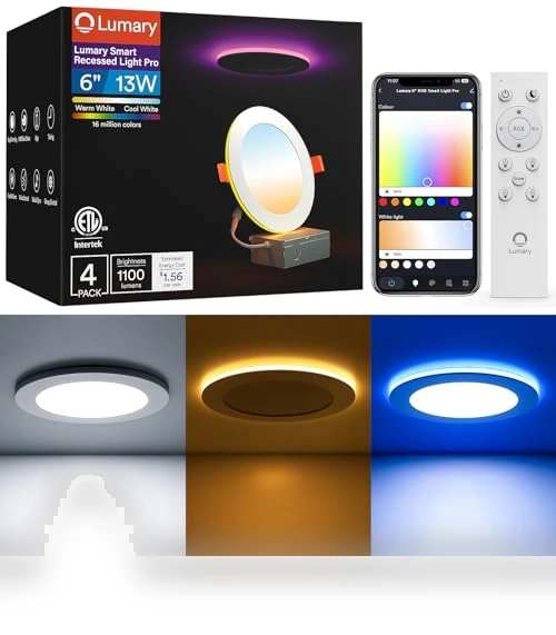 Smart Recessed Lighting Pro — Recessed Lighting, Lumary