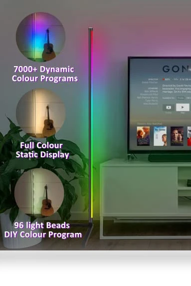 Smart RGB LED Corner Lamp — Standing Lights, Sotipevs