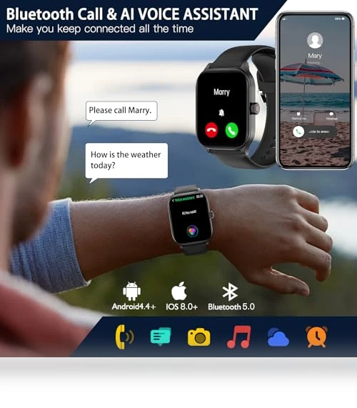 Smart Watch with Health Monitoring — Smartwatches, Odsslgw