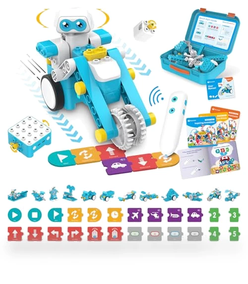 STEM Card & Pen Coding Robot Kit for Kids — Construction Kits, Whalesbot