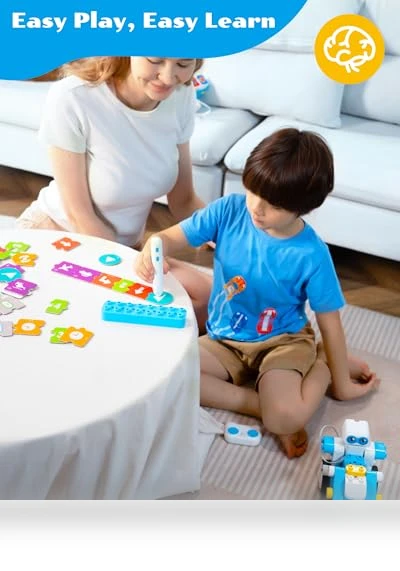 STEM Card & Pen Coding Robot Kit for Kids — Construction Kits, Whalesbot