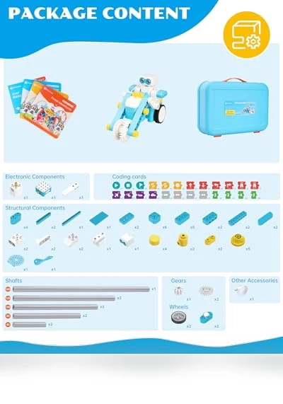 STEM Card & Pen Coding Robot Kit for Kids — Construction Kits, Whalesbot