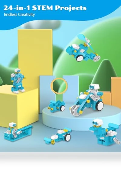 STEM Card & Pen Coding Robot Kit for Kids — Construction Kits, Whalesbot