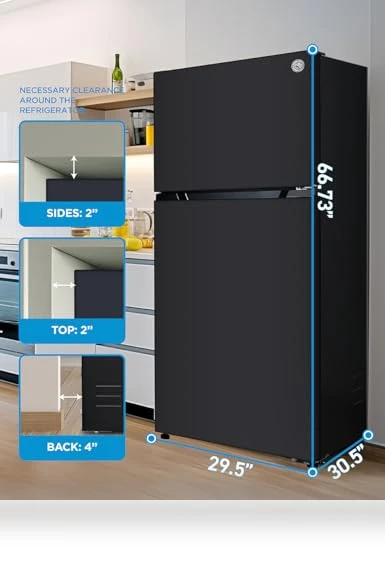 Top Mount Refrigerator with Freezer — Cooling Solutions, Commercial Cool