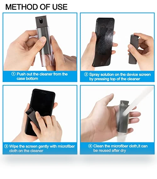 Touchscreen Mist Spray Cleaning Kit — Repair Kits, walrfid