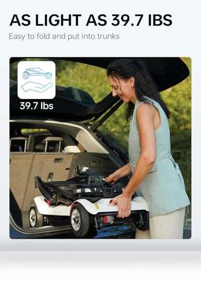 Ultra Lightweight Mobility Scooter — Push Scooters, PAISEEC
