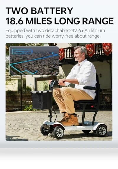 Ultra Lightweight Mobility Scooter — Push Scooters, PAISEEC