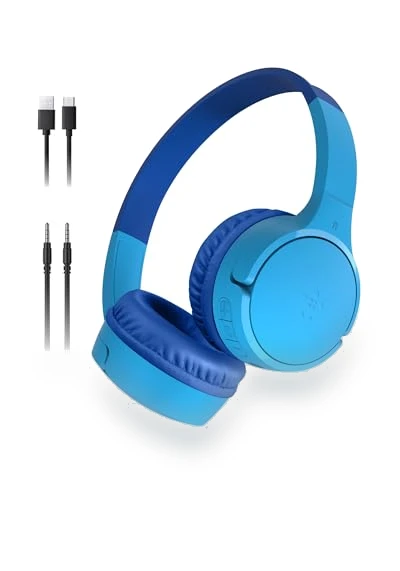 Wireless Bluetooth Kids Headphones — In-Ear Headphones, Belkin