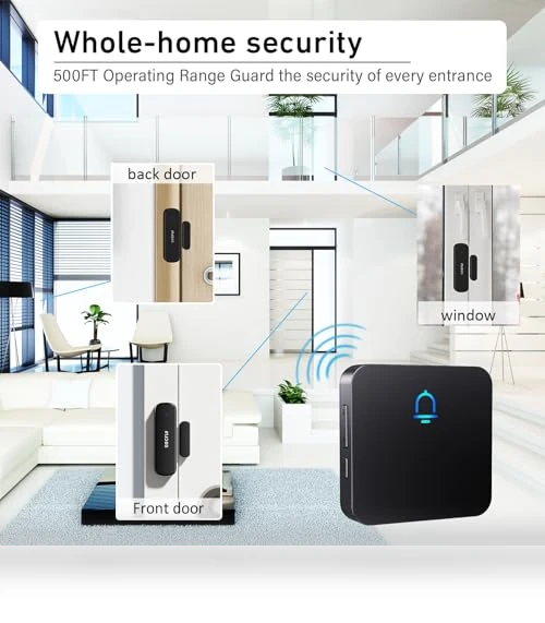 Wireless Door Chime — Kits, SECRUI