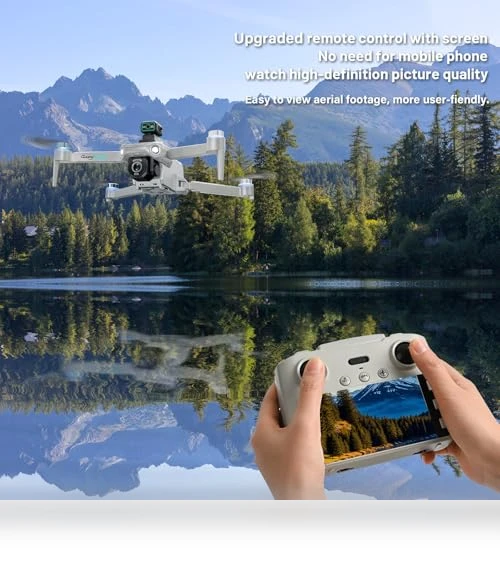 4K GPS Drone with LCD Screen — Drones, CANKETEC